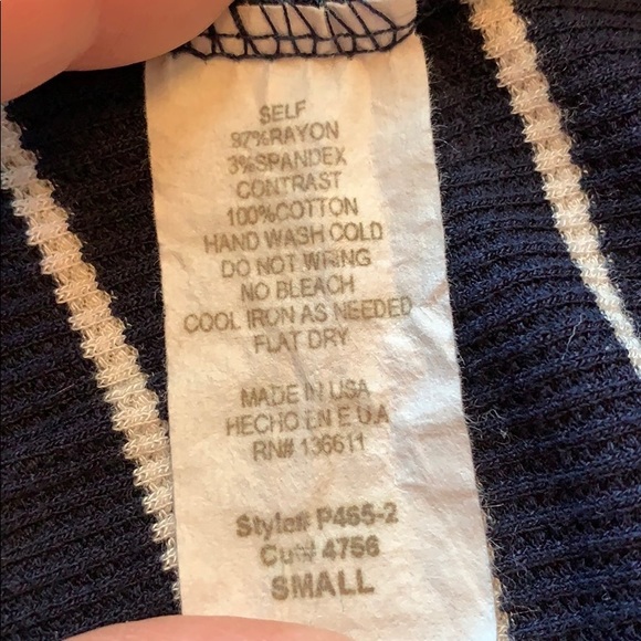 Twenty Second 22nd Striped Tunic - Picture 8 of 8